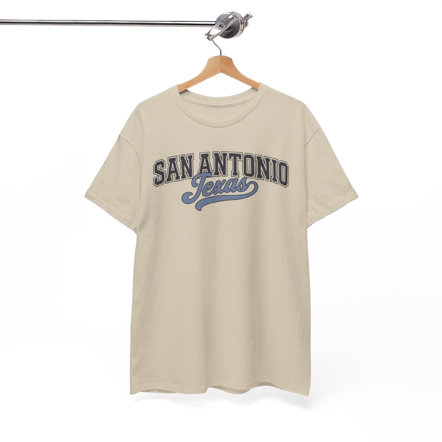 San Antonio Texas Retro Script T-Shirt — Vintage City Tee