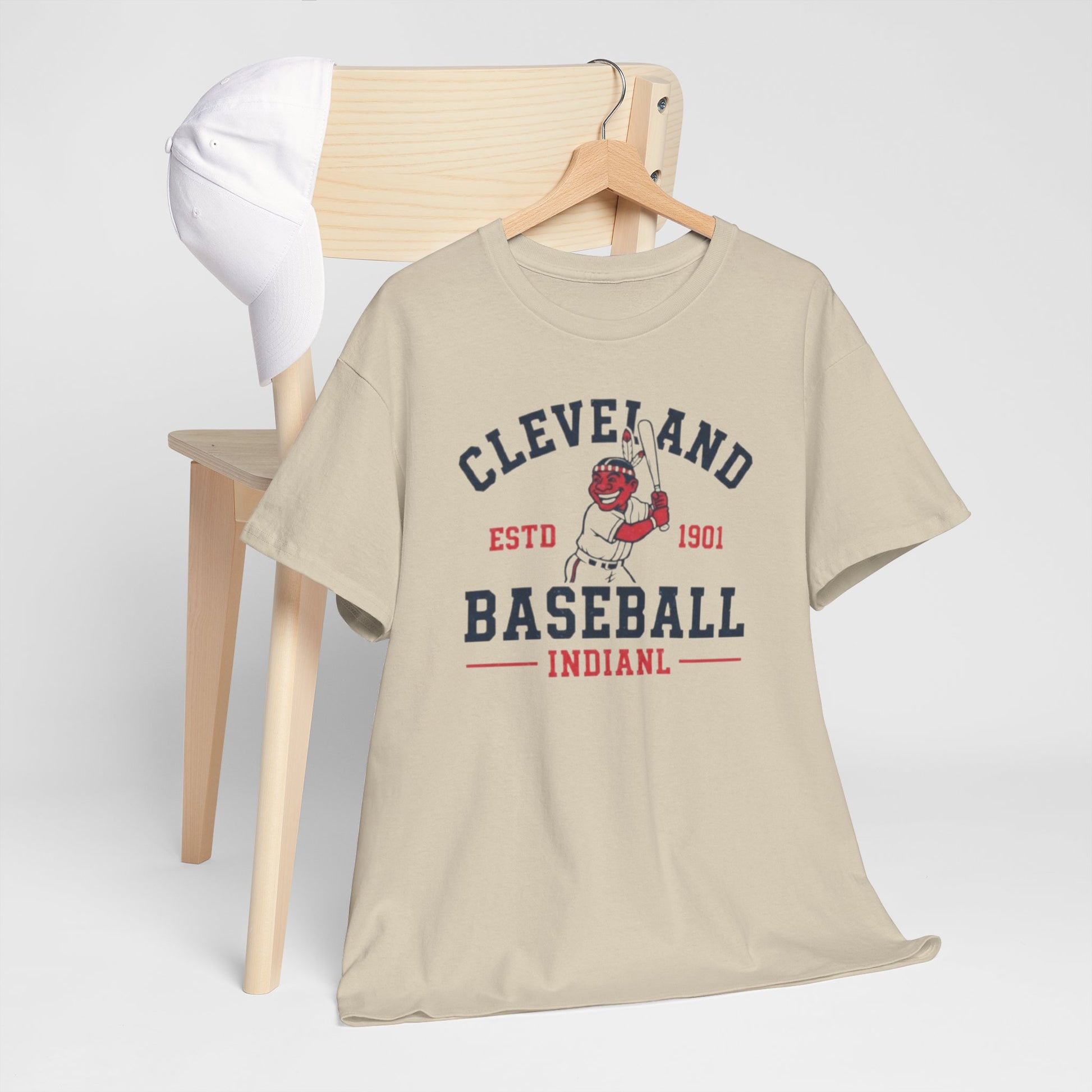 Cleveland Baseball Vintage Batter Tee streetwear fashion product image 7
