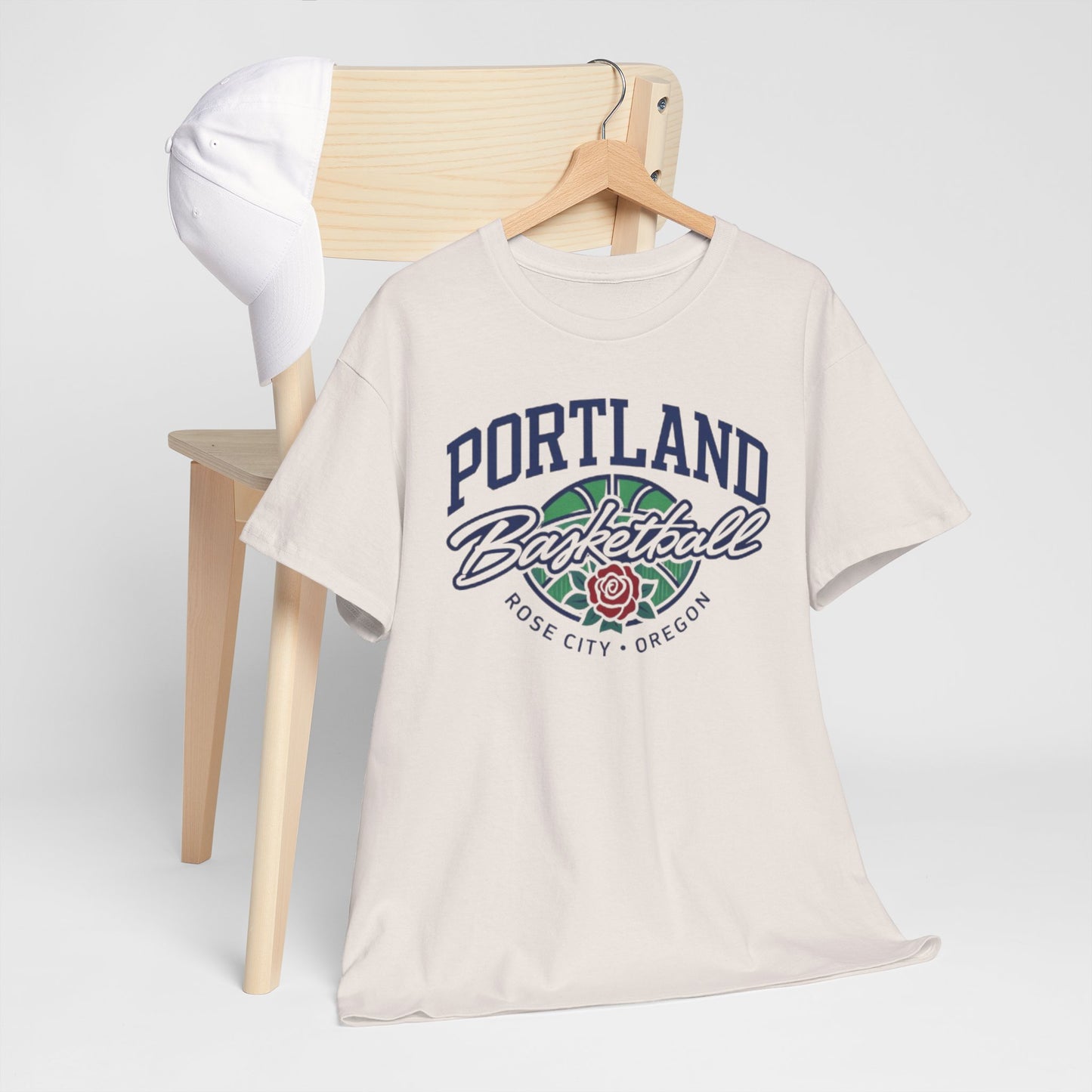 Portland Basketball Rose City Tee City sports tee  Rose City top Sporty streetwear