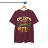 White Smoke Chi-Town Sound Blues and Jazz Live Music T-Shirt – Chicago Vintage Music Graphic Tee