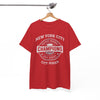 White Smoke New York City Champions T-Shirt — Vintage Baseball City Series Tee