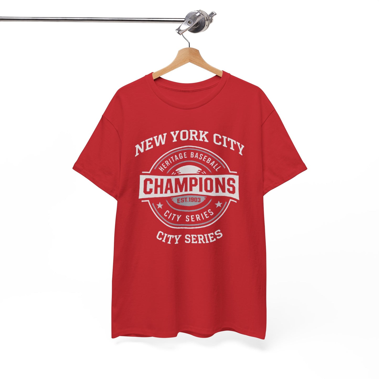 New York City Champions T-Shirt — Vintage Baseball City Series Tee