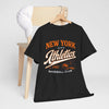 Dark Slate Gray New York City Athletics Baseball Club Tee — Retro 1962 Baseball Graphic Shirt