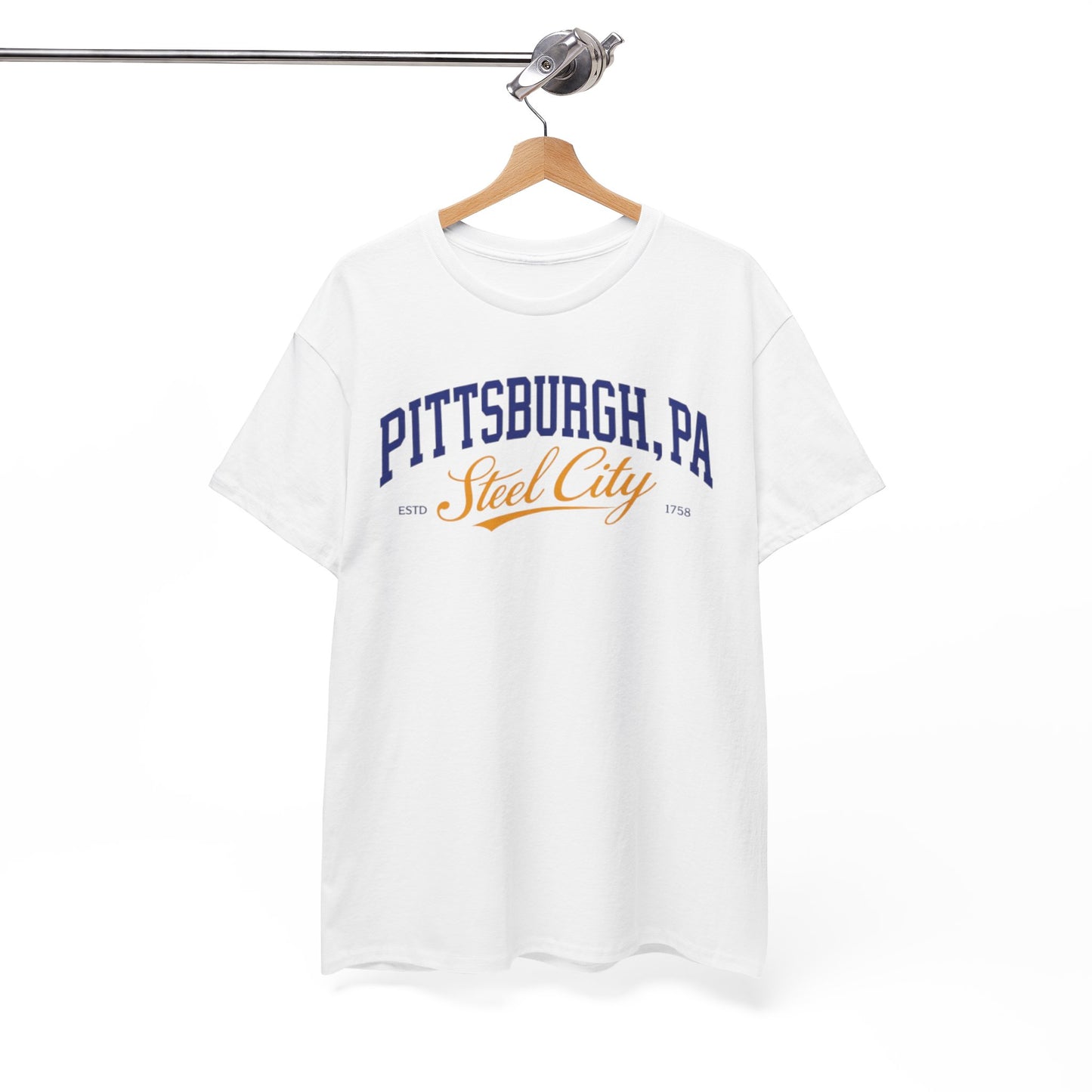 Pittsburgh, PA Steel City T‑Shirt — Retro City Urban graphic Tee