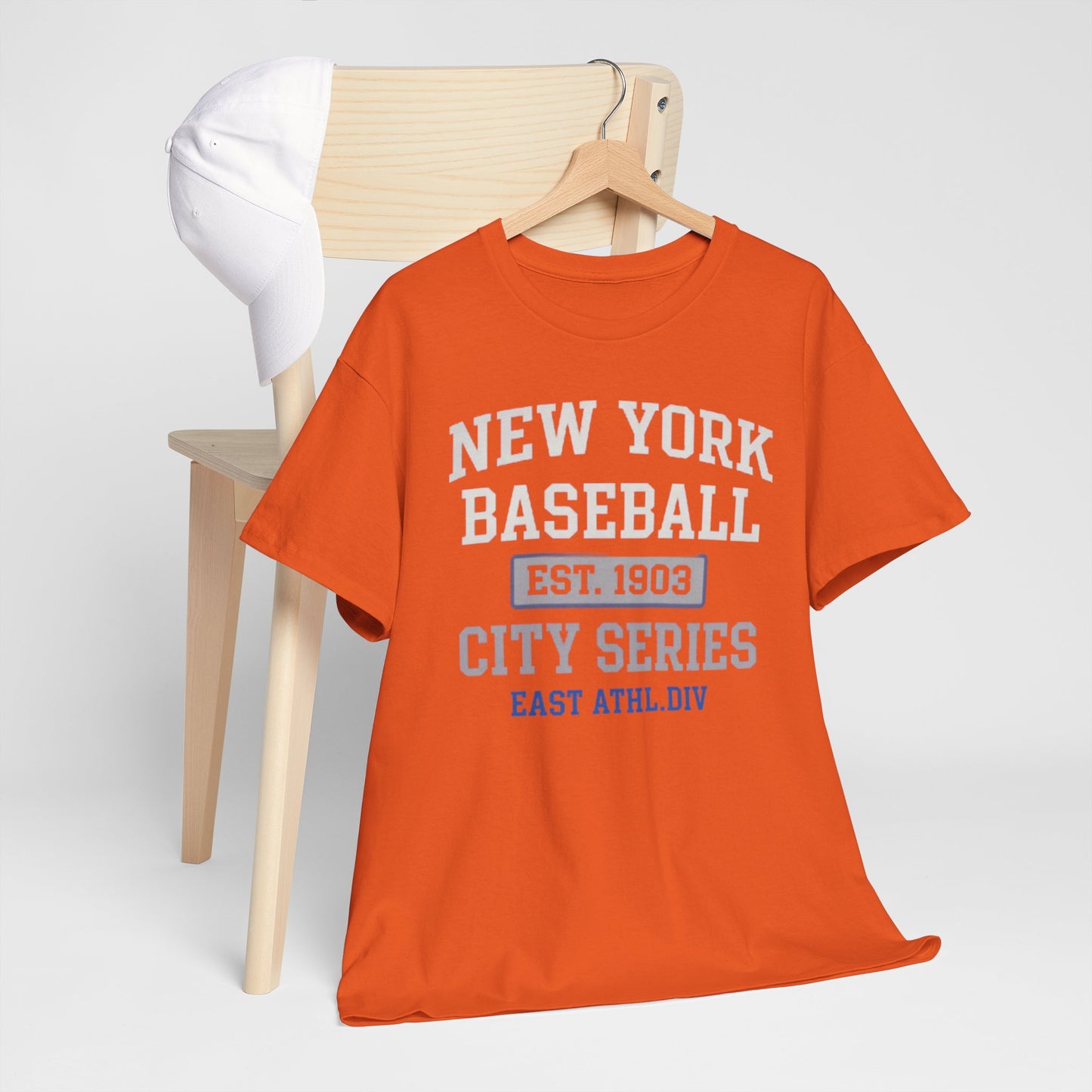 New York Baseball City Series Tee – EST. 1903 Vintage Athletic T‑Shirt