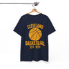 Cleveland Basketball Tee — Vintage Established 1970 Graphic Shirt