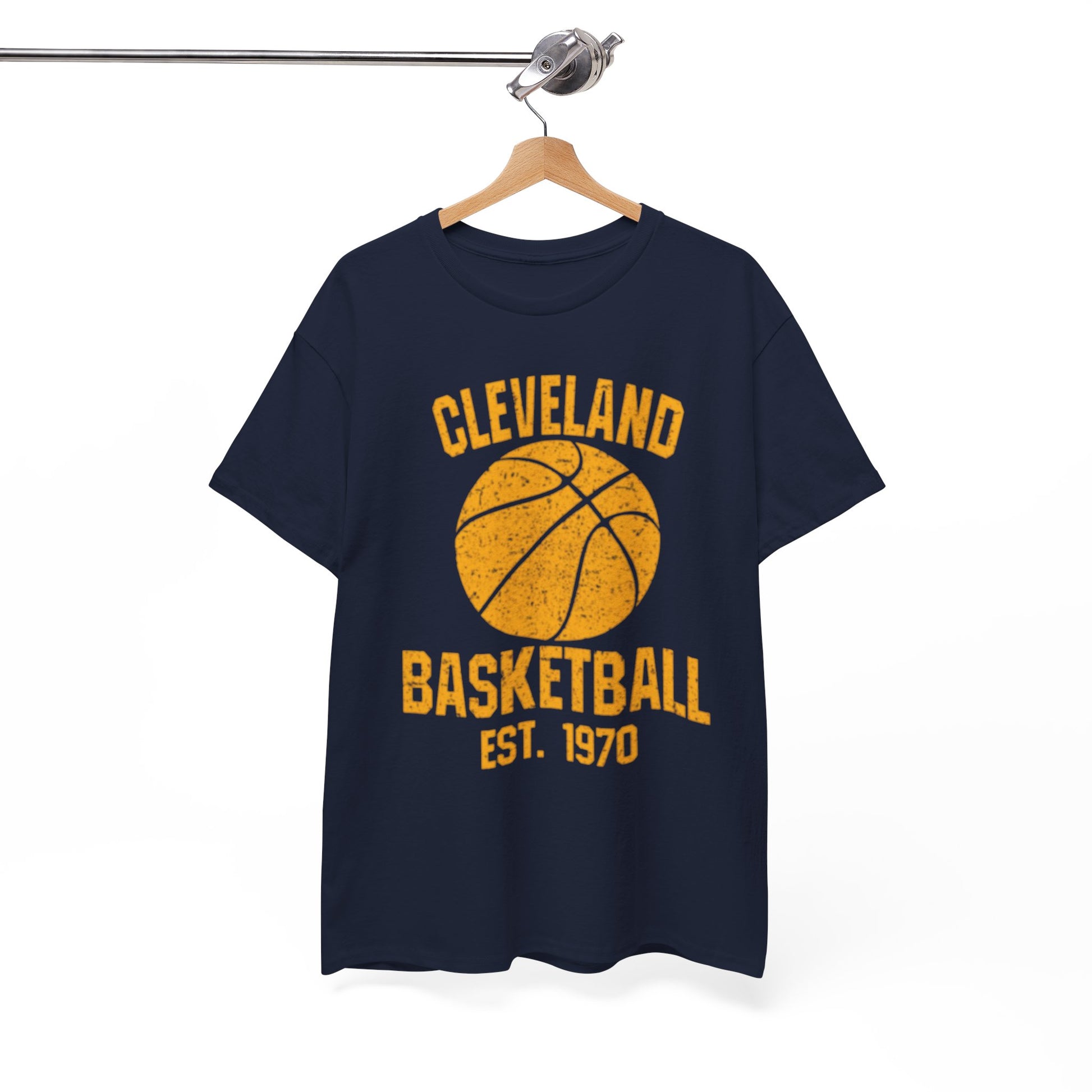 Cleveland Basketball Tee — Vintage Established 1970 Graphic Shirt streetwear fashion product image 4