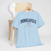 Minneapolis Vintage Script Tee — Minneapolis MN Retro City T-Shirt