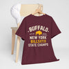 Lavender Buffalo New York Bills 8720 State Champs T‑Shirt