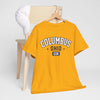 Goldenrod Columbus Ohio Graphic Tee — Vintage Collegiate  Shirt