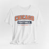 Lavender Chicago Football Since 1920 T Shirt – Vintage Orange Navy Classic American Sports Tee