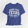 Lavender Texas Football Shirt – Born for Texas Football Dallas Game Day T Shirt