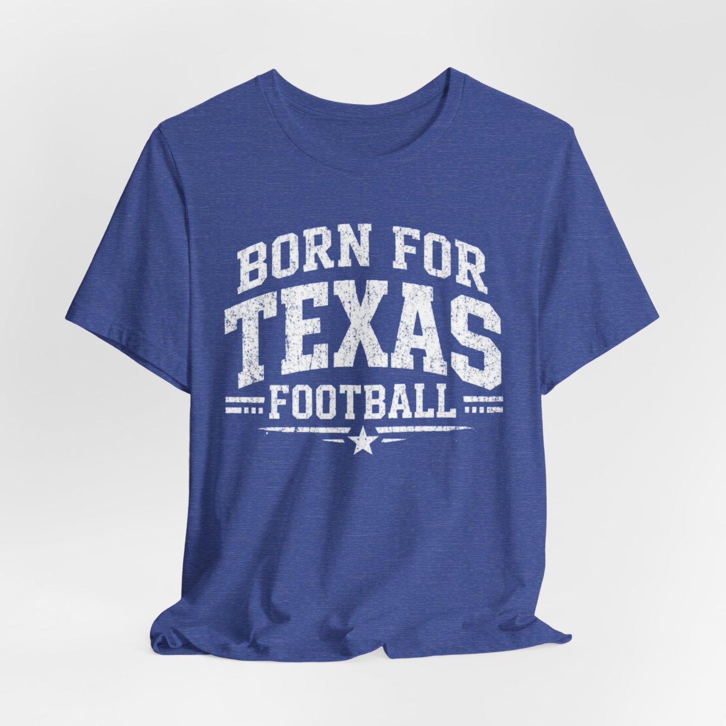 Lavender Texas Football Shirt – Born for Texas Football Dallas Game Day T Shirt