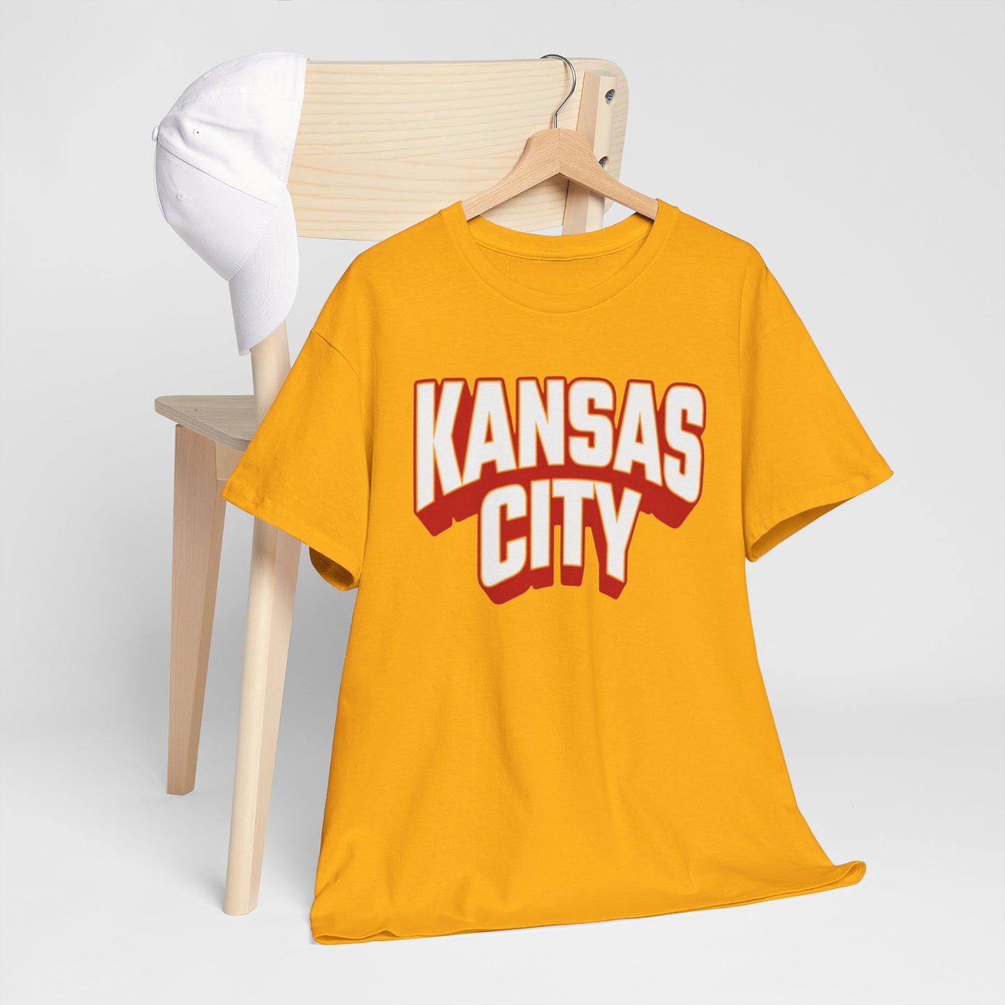 Goldenrod Kansas City Retro Graphic Tee