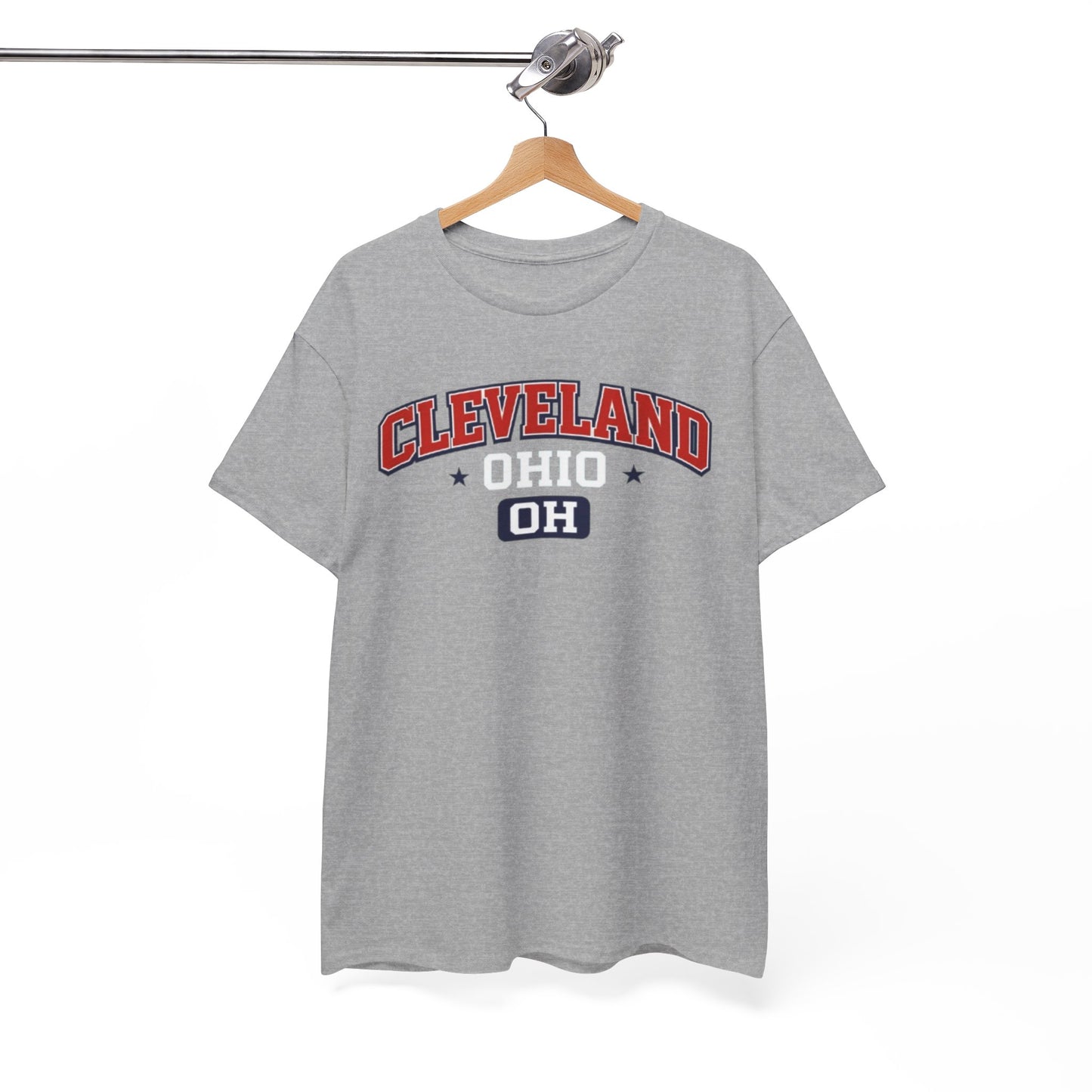 Cleveland Ohio Graphic Tee — Vintage Collegiate City  Shirt