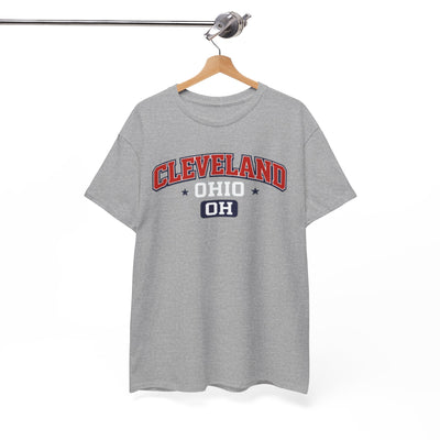 Cleveland Ohio Graphic Tee — Vintage Collegiate City  Shirt