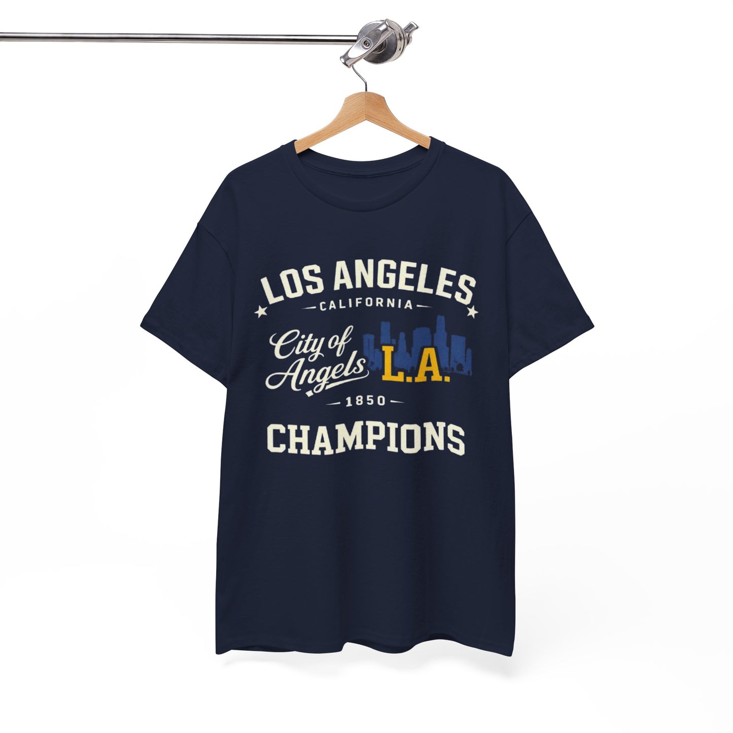 White Smoke Los Angeles City of Angels L.A. Champions T-Shirt