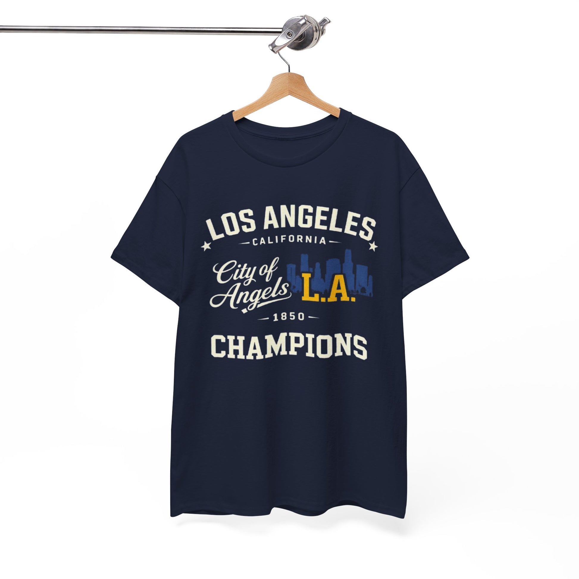 White Smoke Los Angeles City of Angels L.A. Champions T-Shirt
