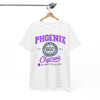 White Smoke Phoenix 602 Champs T-Shirt — Arizona Athletic Dept. Vintage Sport Tee