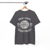 White Smoke Baseball Championship T-Shirt — New York 1903 Vintage Sports Tee