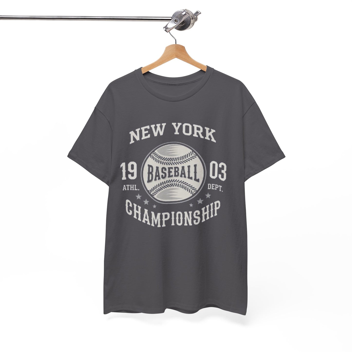 Baseball Championship T-Shirt — New York 1903 Vintage Sports Tee