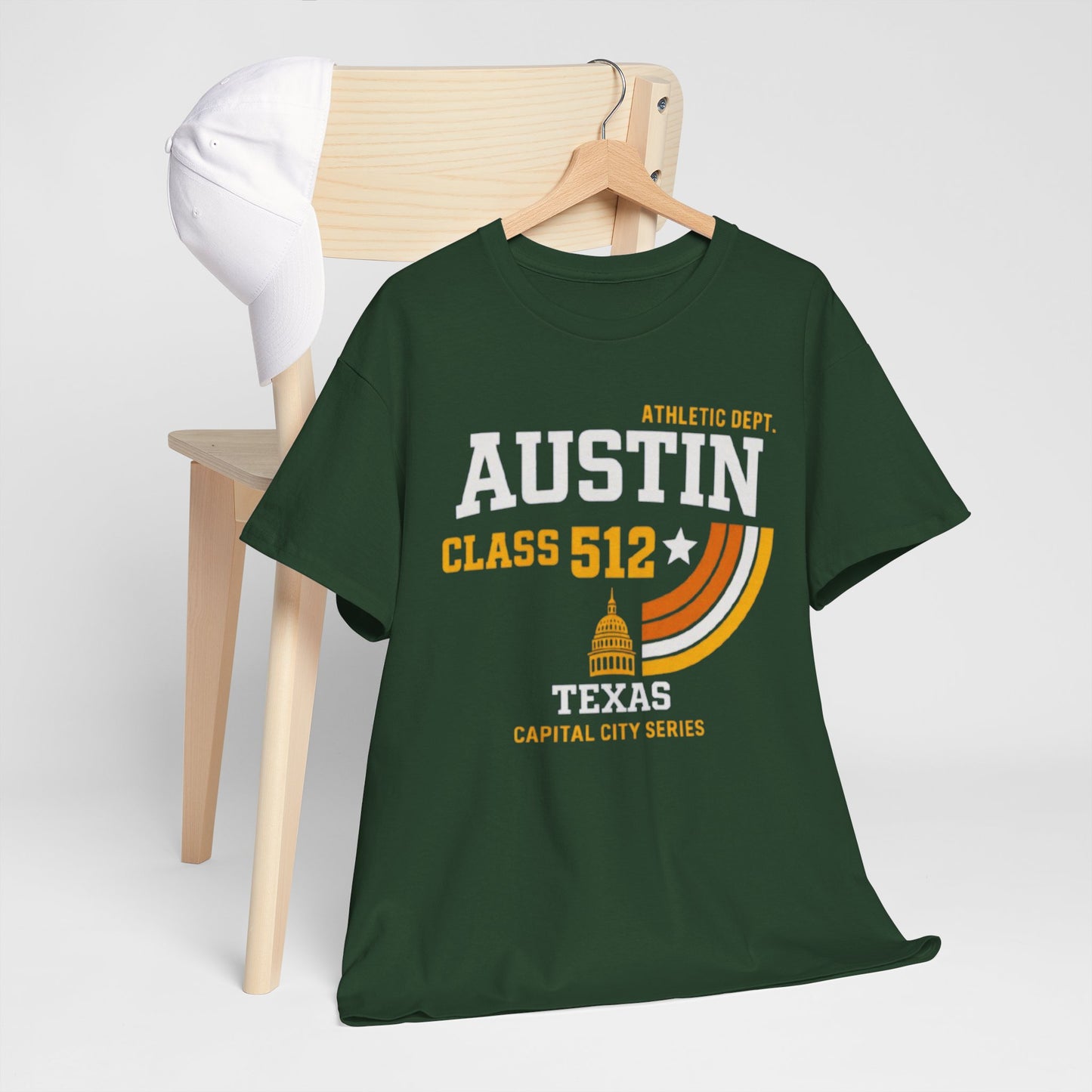 Austin Class 512 Graphic T-Shirt – Capital City Athletic Streetwear Tee