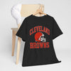 Cleveland Browns Helmet Tee — Vintage Football Fan T-Shirt