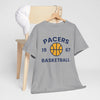 Dark Gray Pacers Basketball Tee – Vintage 1967 Basketball Graphic Shirt