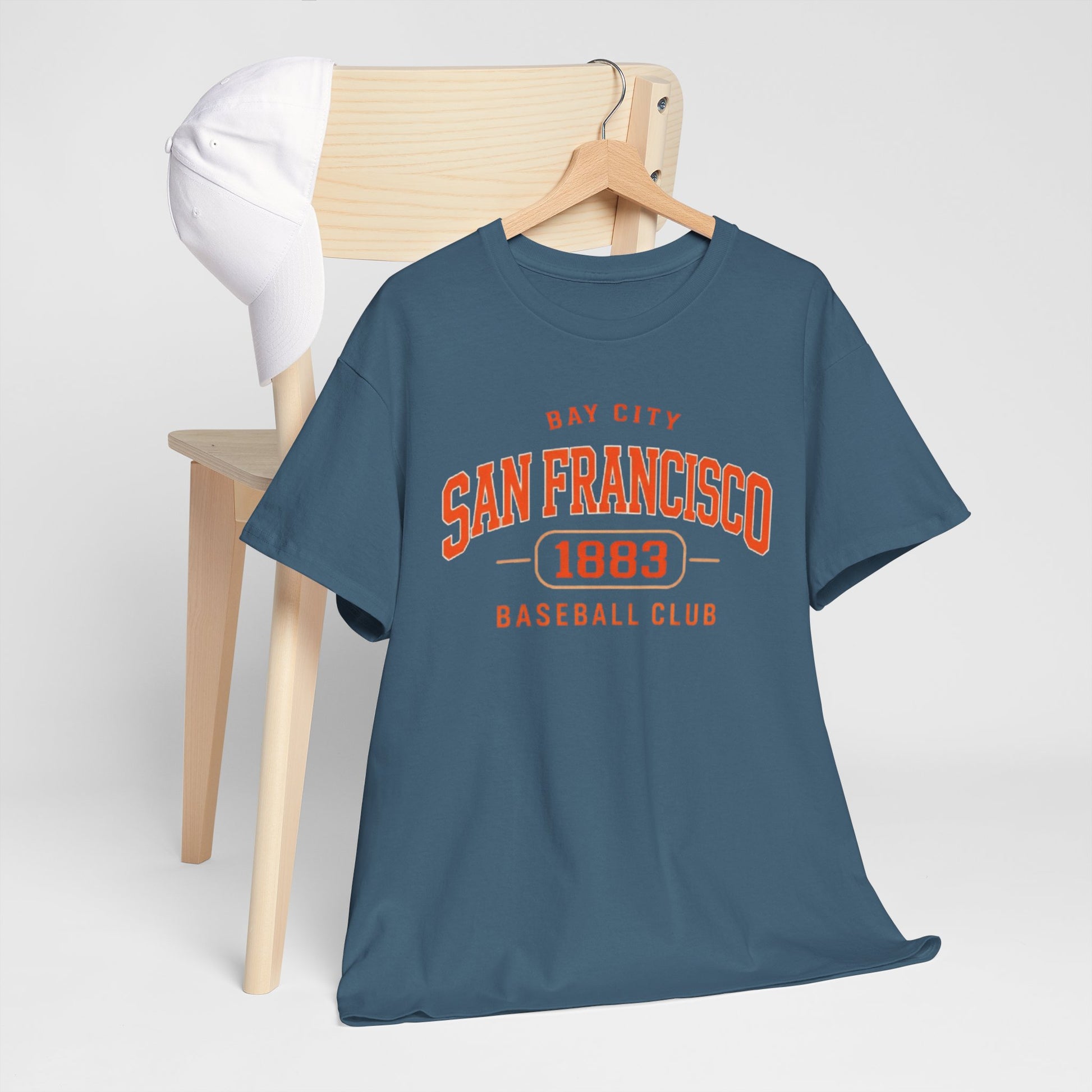 Lavender San Francisco Bay City Baseball 1883 T Shirt – Vintage Athletic Streetwear Tee