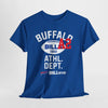 Lavender Buffalo Athletic Dept. Tee — 'BILLieve' Football Fan T‑Shirt