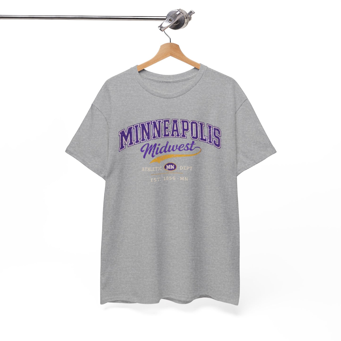 Minneapolis Midwest Athletic Tee — 'Minneapolis Midwest' Vintage Collegiate Graphic T-Shirt