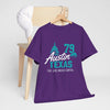 Lavender Austin Texas Live Music Capital Graphic T-Shirt – Vintage City Streetwear Tee