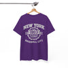White Smoke New York Baseball T-Shirt – 1903 Athletic Champs Varsity Design Tee