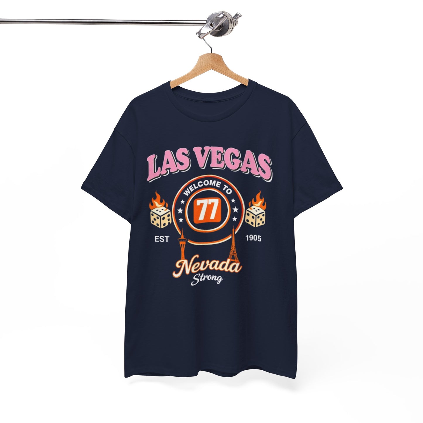 Las Vegas Nevada Strong Casino Graphic Tee