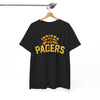 White Smoke Indiana Pacers Basketball Tee — Vintage  Sport T‑Shirt