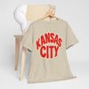 Lavender Kansas City Retro Tee — Vintage City Graphic T-Shirt