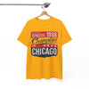 White Smoke Chicago Marathon Champion 1986 T-Shirt – Vintage Athletic Streetwear Tee
