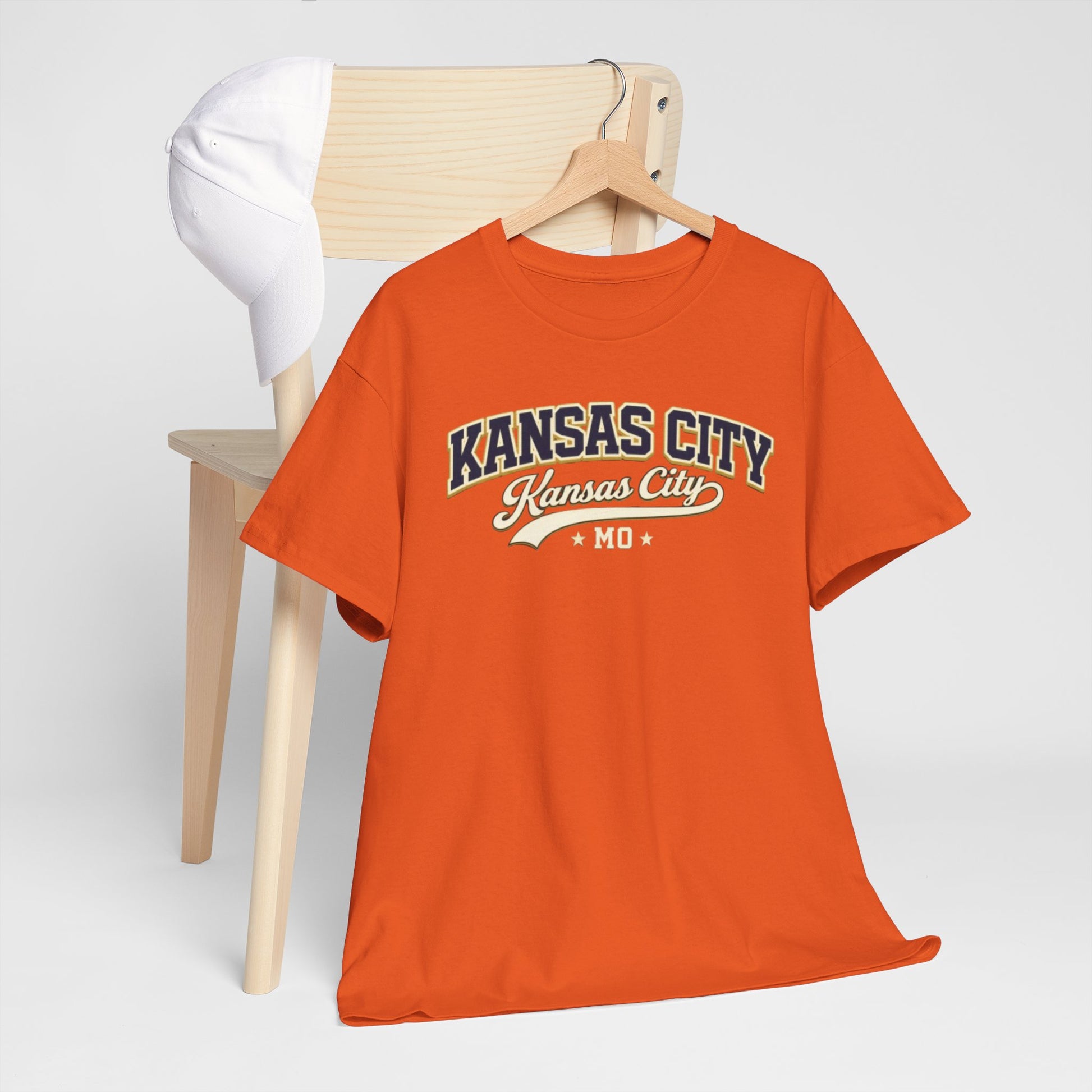 Chocolate Kansas City MO Retro Graphic Tee — Vintage T-Shirt