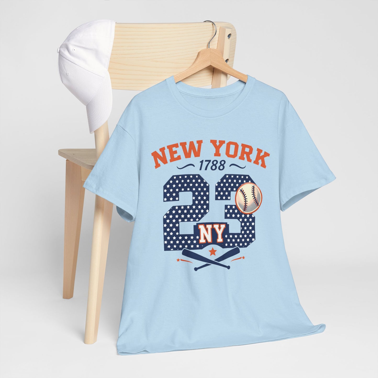 Baseball New York 23 T-Shirt — Retro NY Baseball Tee