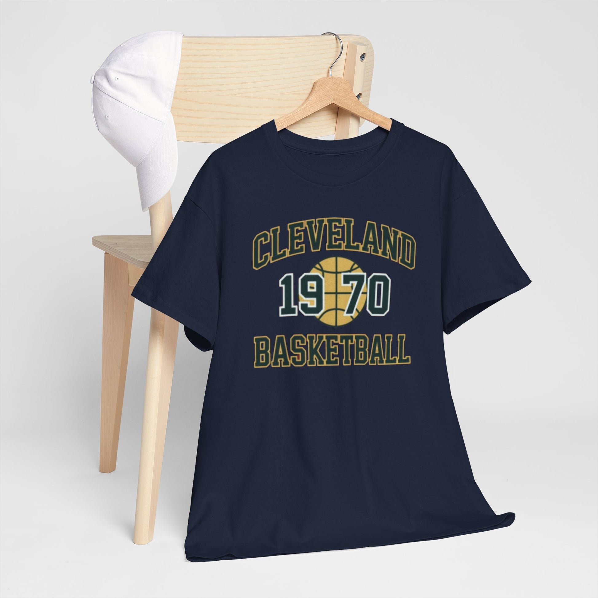 Cleveland 1970 Basketball Tee – Vintage Retro Sports T-Shirt streetwear fashion product image 8