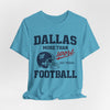 Lavender Dallas Football Tee — "Dallas More Than Sport" Vintage Helmet T‑Shirt