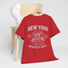 Firebrick New York NYC Baseball Athletic Dept. T‑Shirt — Vintage Varsity Sports Tee
