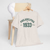 Light Gray Philadelphia 1933 Retro Football Tee