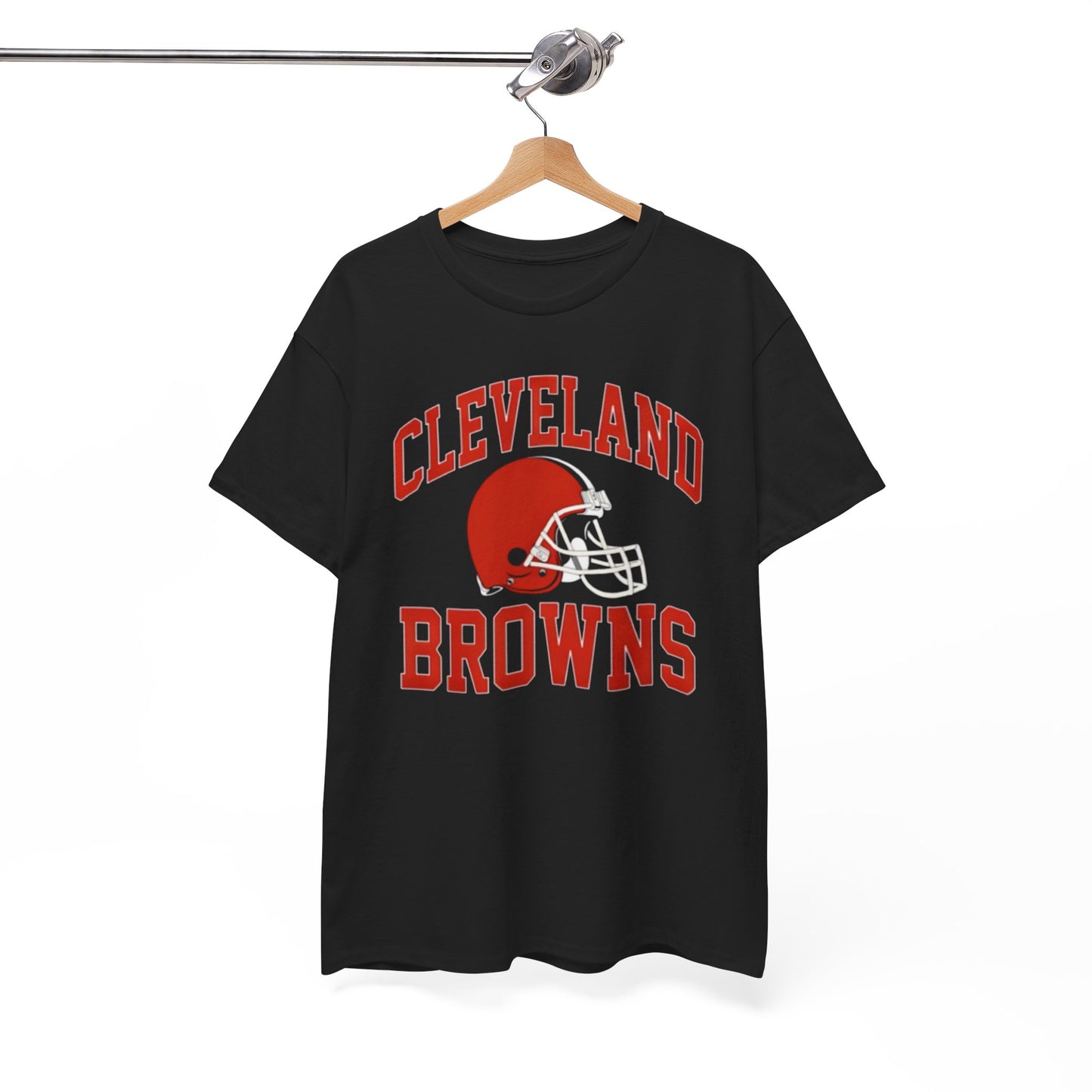 Cleveland Browns Helmet Tee — Vintage Football Fan T-Shirt