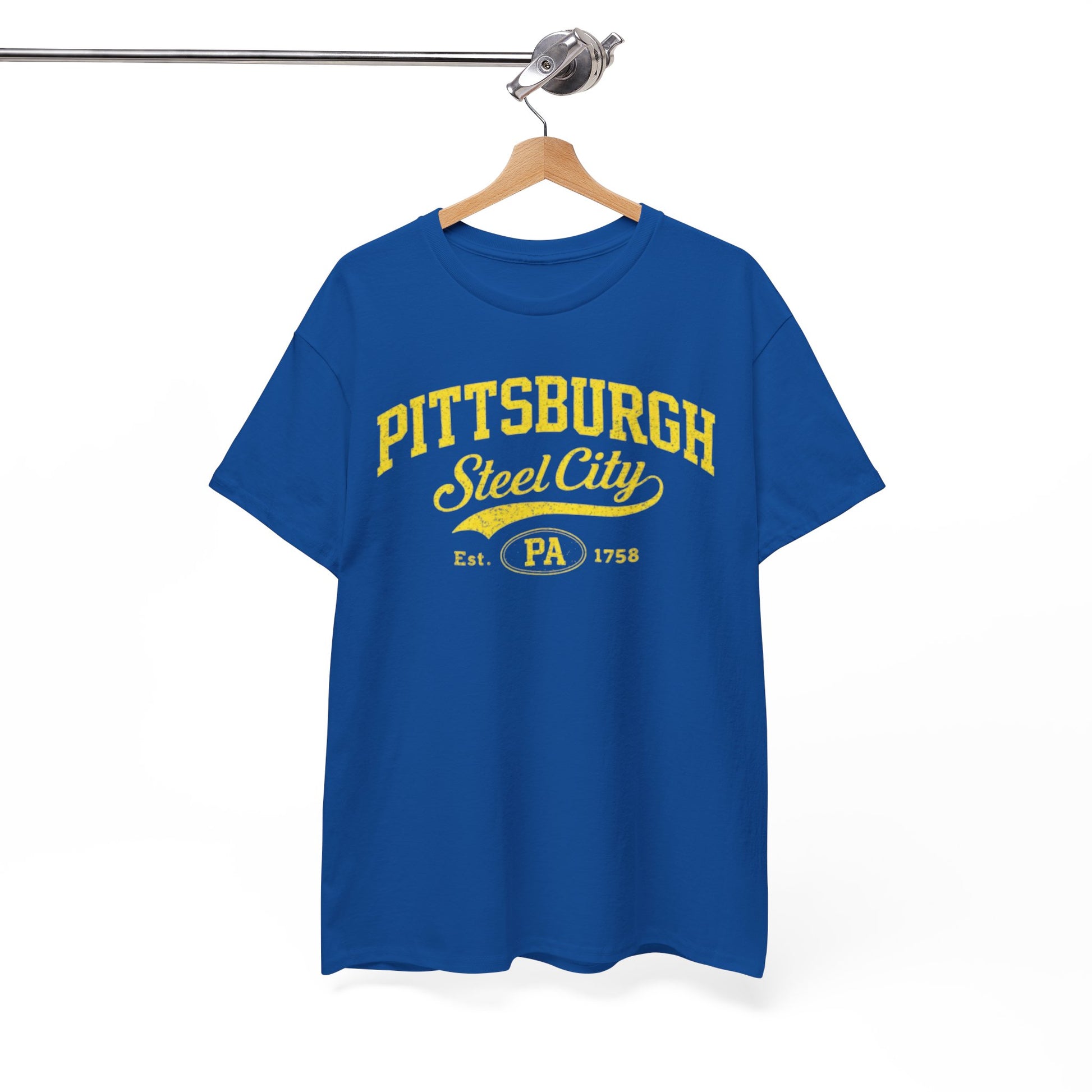 Pittsburgh Steel City T‑Shirt — Retro PA Vintage Graphic Tee streetwear fashion product image 4