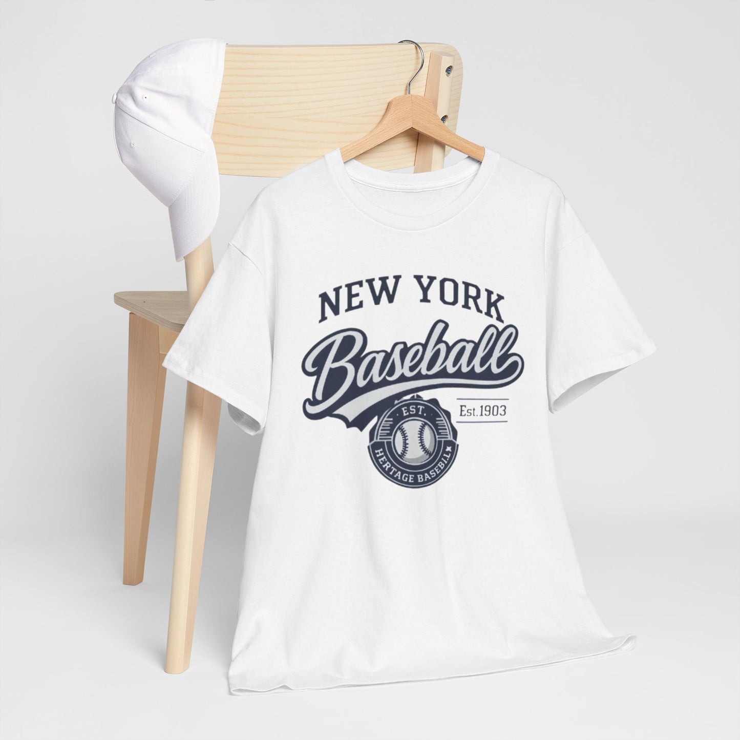 Baseball T-Shirt — New York Baseball Vintage  Tee