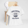 Lavender San Diego 619 California Tee — Vintage Athletic City T‑Shirt