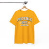 White Smoke Phoenix 602 Tee — Retro Arizona City Shirt (Est. 1867)