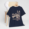 Dark Slate Gray Los Angeles Athletic Graphic T-Shirt – Retro LA Streetwear City Tee