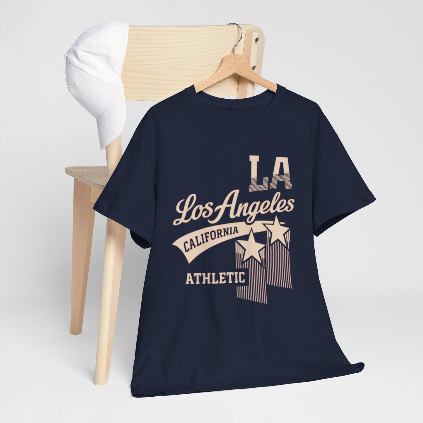 Dark Slate Gray Los Angeles Athletic Graphic T-Shirt – Retro LA Streetwear City Tee